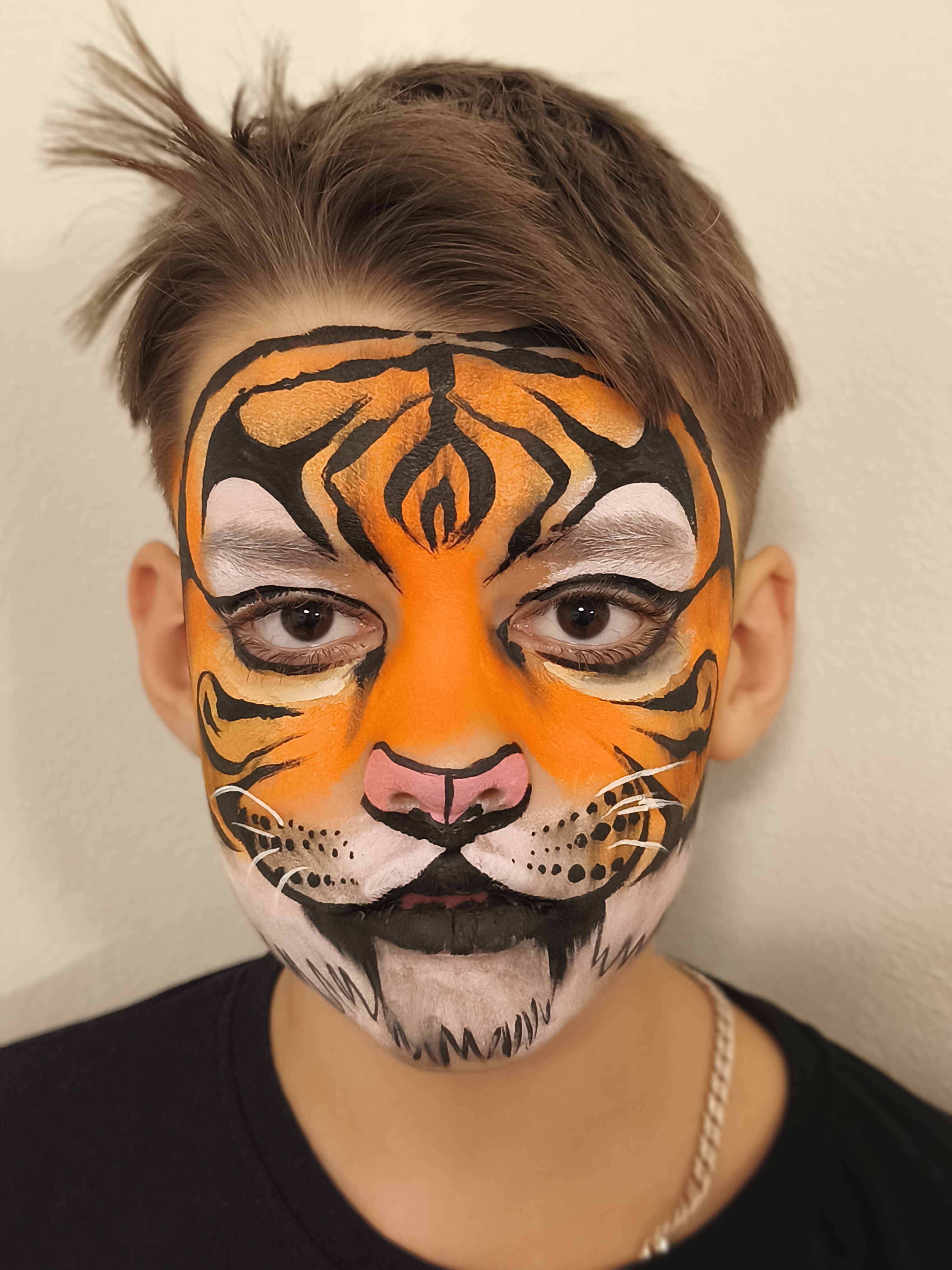 Malování na obličej – tygr